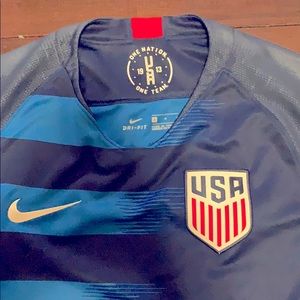 US Soccer Team Nike Vapor 2018 Away Jersey Small
